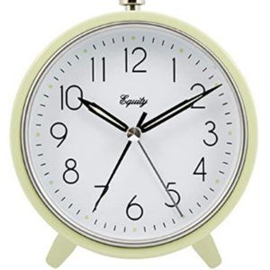 NWOT ⭐️ Equity by La Crosse Quartz Metal Alarm Clock